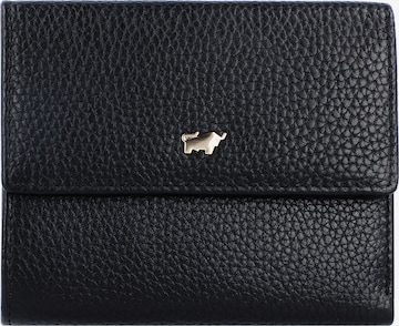 Braun Büffel Wallet 'Asti' in Black: front