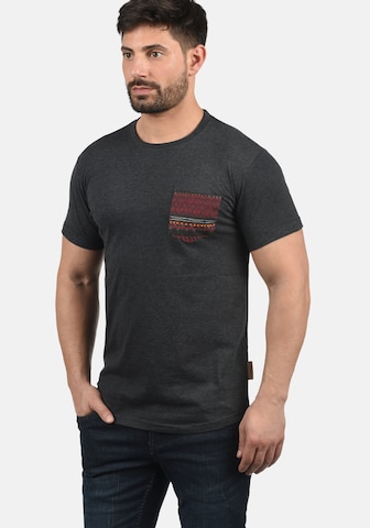 INDICODE JEANS Shirt 'Paxton' in Grijs: voorkant