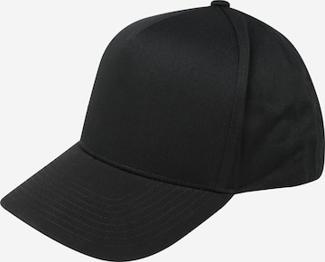 Flexfit Nokamüts, värv must: eest vaates
