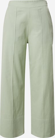 EDITED Loosefit Broek 'Soyara' in Groen: voorkant