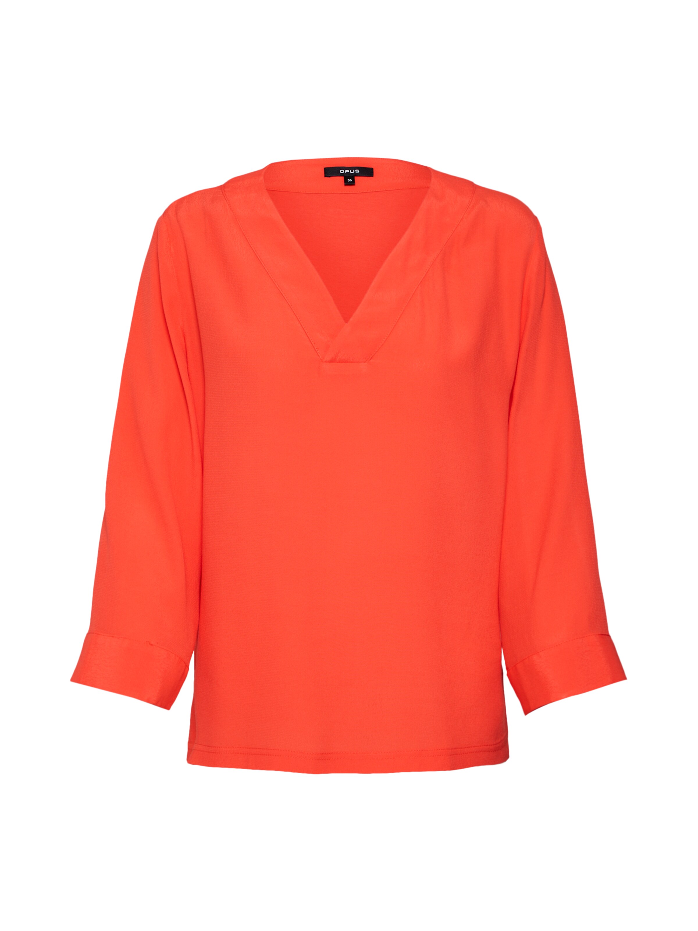 OPUS - Blouse 'Fenile' in de kleur Oranjerood