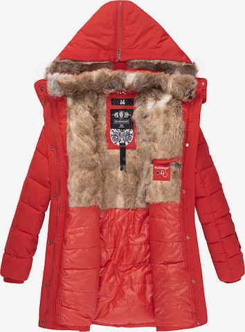 MARIKOO Winter Coat in Red