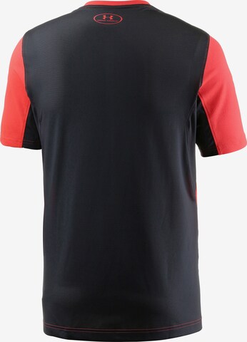 UNDER ARMOUR Funktionsshirt 'Pitch II' in Rot