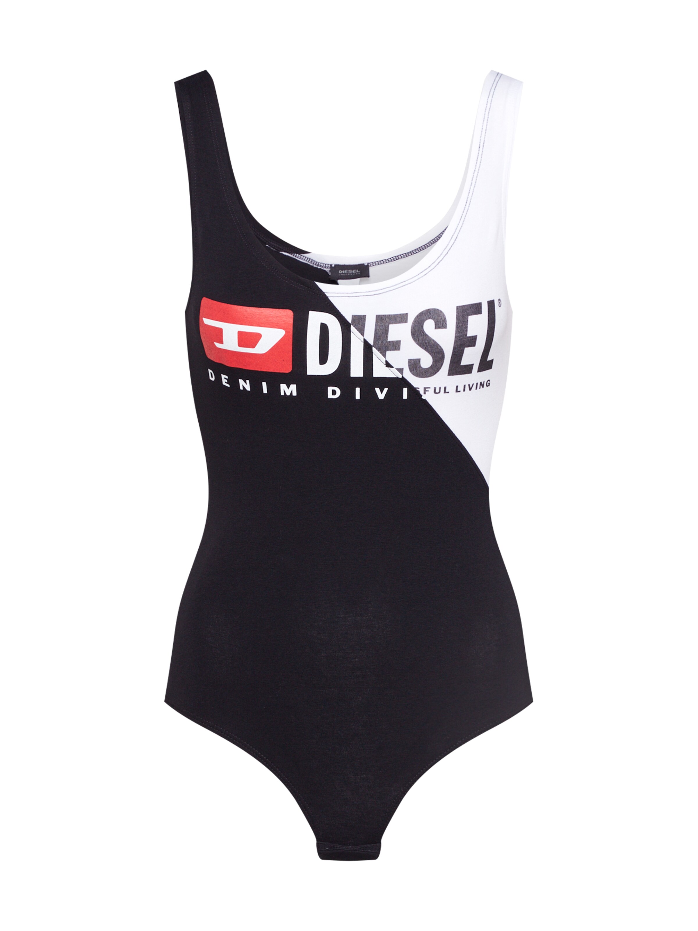 DIESEL - Badpak in de kleur Zwart