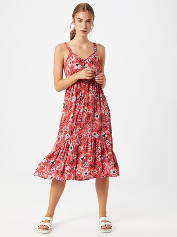 Superdry Dress in Red: front