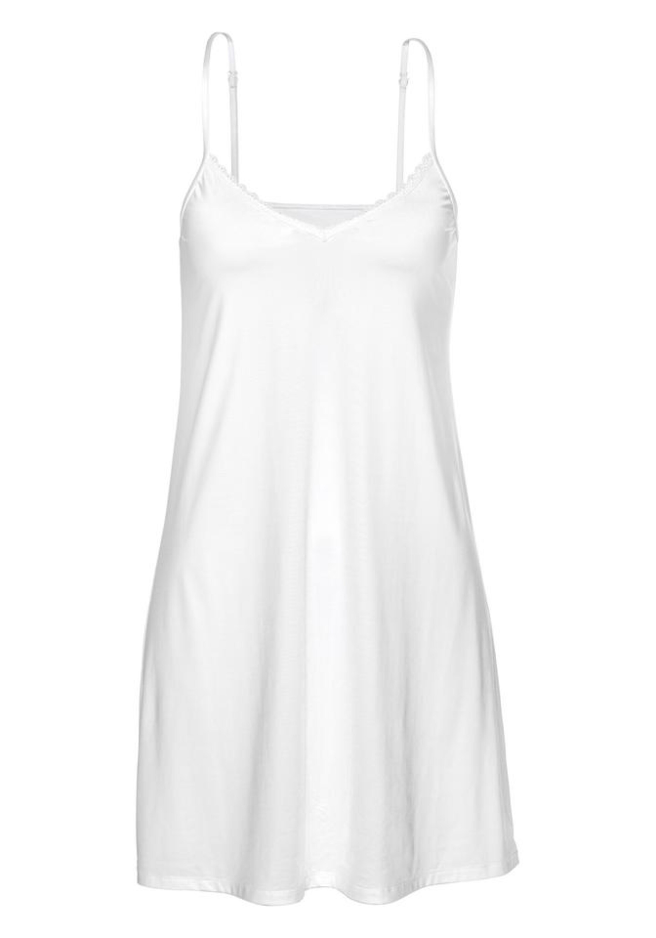 NUANCE Negligé in Wit: voorkant