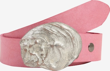 RETTUNGSRING by showroom 019° Ledergürtel in Pink: predná strana