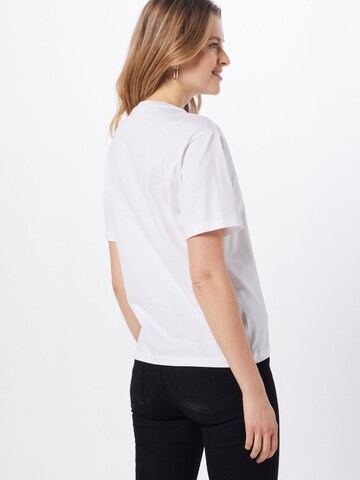 LACOSTE T-shirt i vit