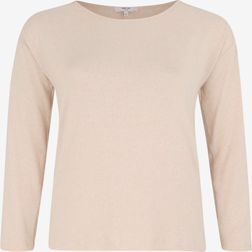 ABOUT YOU Curvy Sweater 'Frederike' in Beige: front
