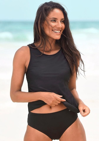 LASCANA Bralette Tankini Top in Black