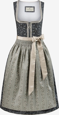 STOCKERPOINT Dirndl 'Baya' in Blauw: voorkant