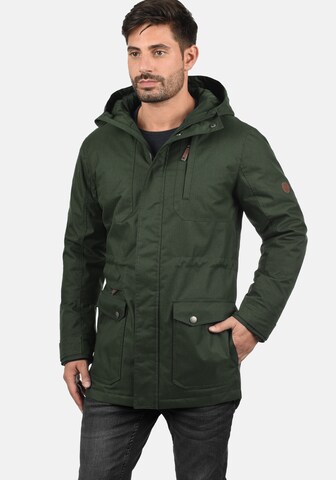 Giacca invernale 'Bello ' di !Solid in verde: frontale