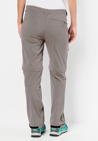 JACK WOLFSKIN Regular Outdoor Pants 'ACTIVATE' in Grey