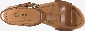 GABOR Strap Sandals in Brown