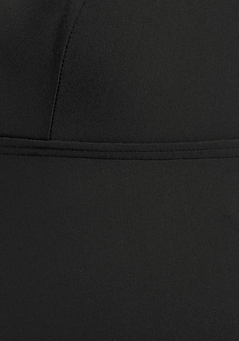 LASCANA Bustier Enodelne kopalke | črna barva