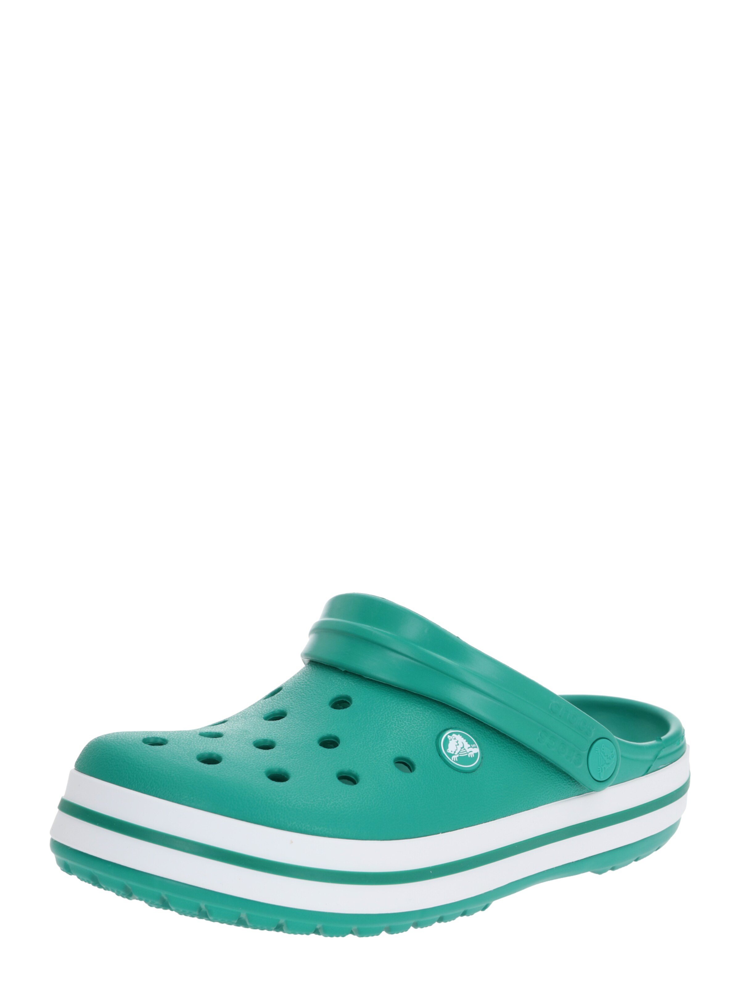 dark green crocs