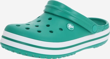 Saboți 'Crocband' de la Crocs pe verde: față