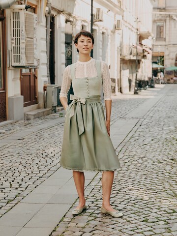 Sage Green Dirndl Look
