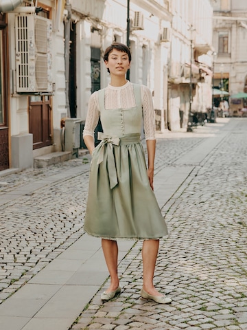 Sage Green Dirndl Look