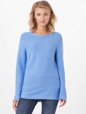 TOM TAILOR Pullover 'Ottoman' in Blau: front