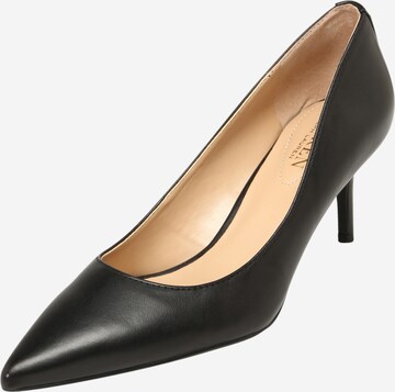 Lauren Ralph Lauren - Zapatos con plataforma 'LANETTE' en negro: frente