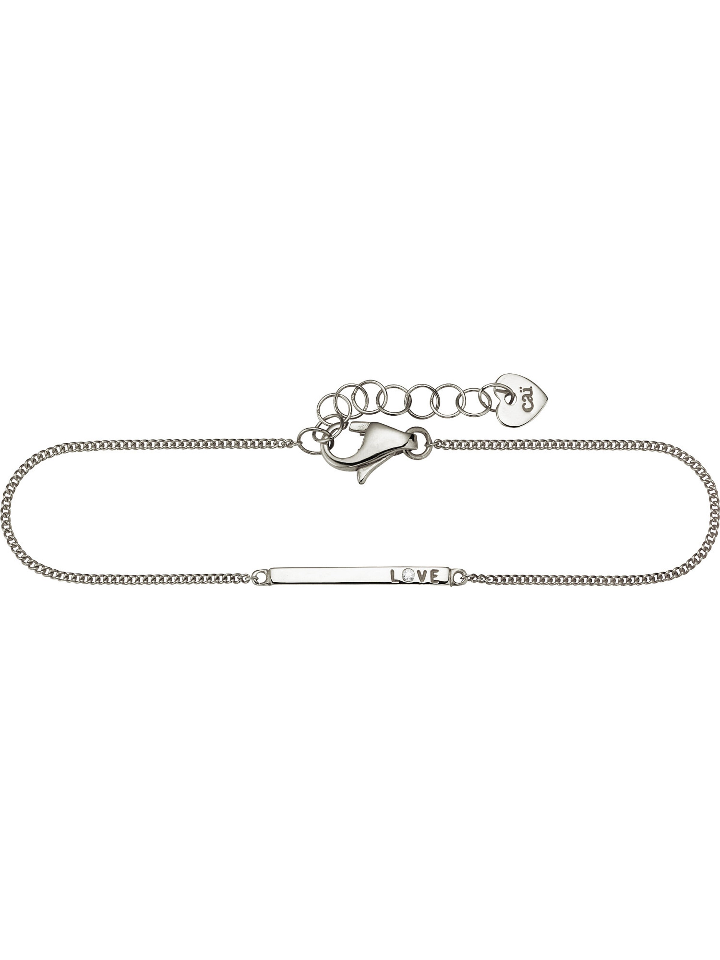 caï Armband in Silber: Vorderseite