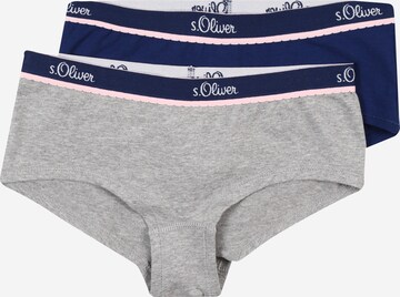 s.Oliver Underpants in Blue: front