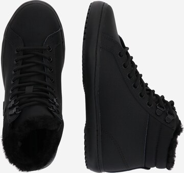 Baskets hautes LACOSTE en noir