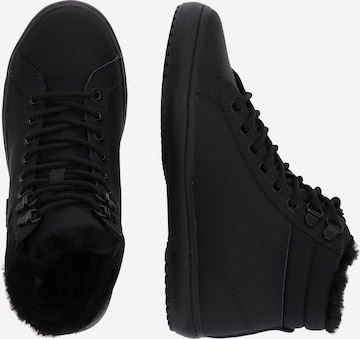 LACOSTE High-Top Sneakers in Black
