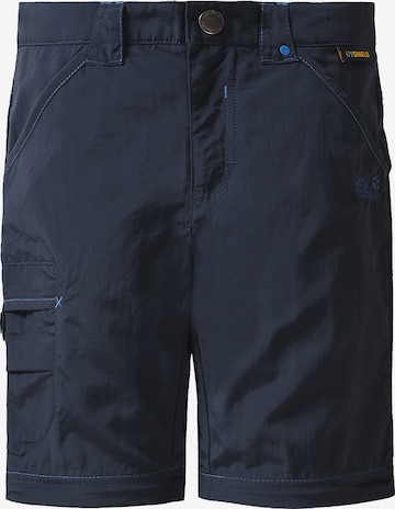 Regular Pantalon d'extérieur 'Safari' JACK WOLFSKIN en bleu