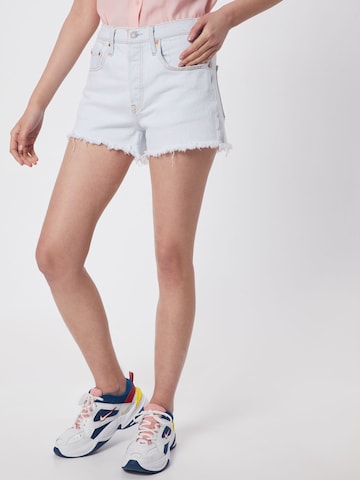 LEVI'S ® Regular Shorts '501' in Blau: predná strana