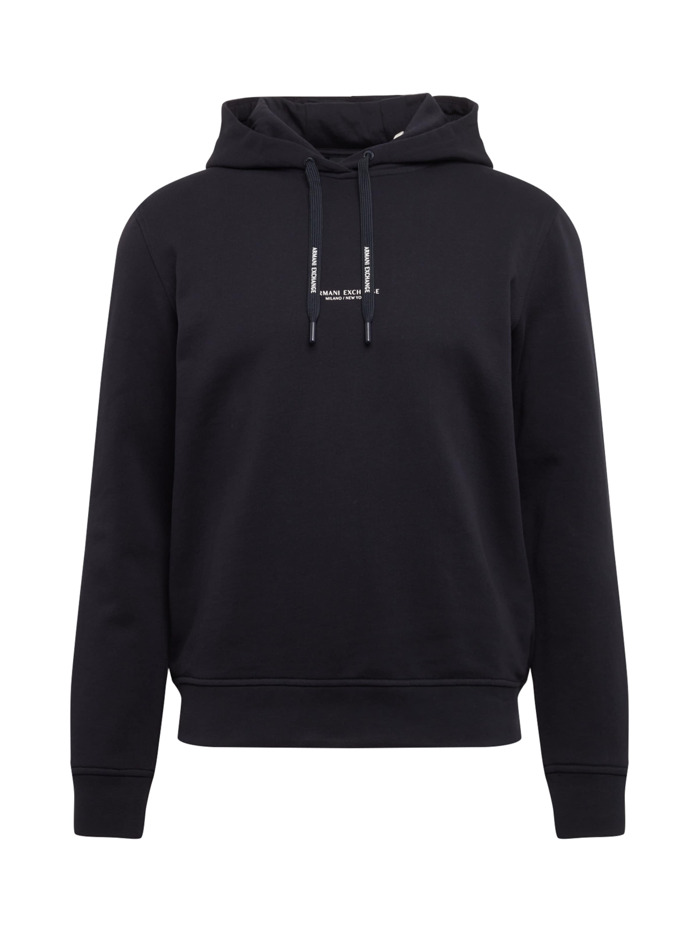 ARMANI EXCHANGE Mikina – modrá: přední strana