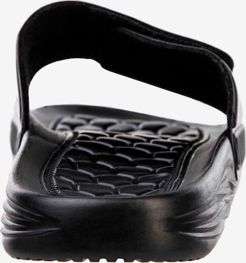 ENDURANCE Badesandale 'Hildale W/Velcro' in Schwarz