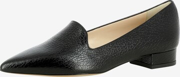 EVITA Classic Flats 'FRANCA' in Black: front