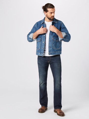 LEVI'S ® Prechodná bunda 'Patch Pocket Trucker Jacket' - Modrá