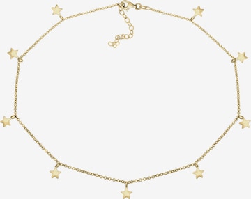 Chaîne 'Astro, Choker, Sterne' ELLI en or