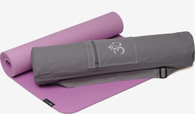 YOGISTAR.COM Yoga-set Starter Edition - Comfort (yogamatte Pro + Yogatasche Om) in lila, Produktansicht