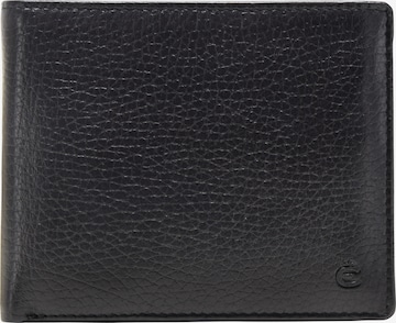 Esquire Wallet 'Deer' in Black: front