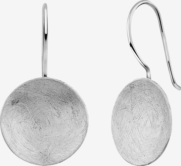 Boucles d'oreilles 'Geo' Nenalina en argent : devant