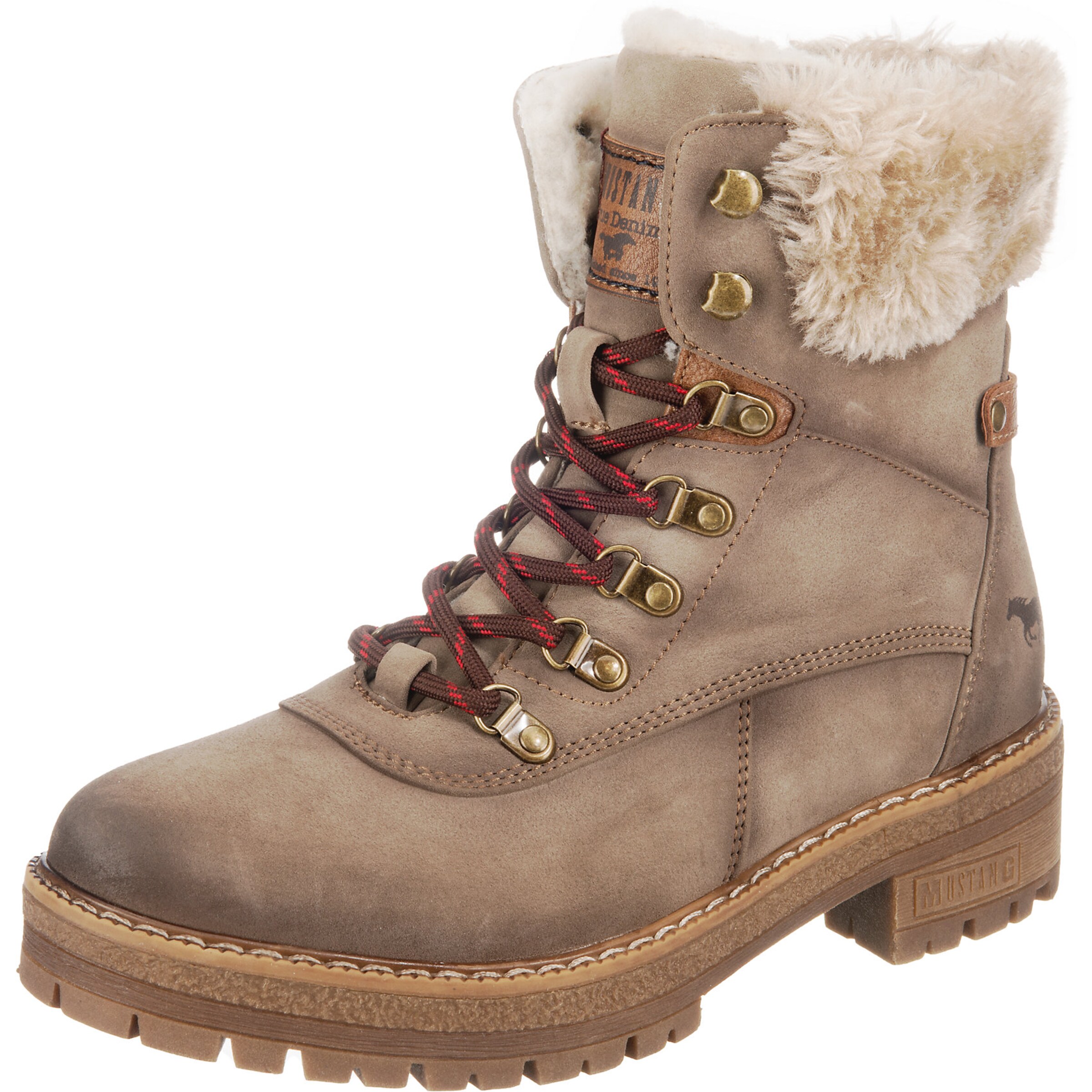 MUSTANG - Snowboots in de kleur Lichtbeige