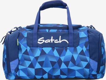 Satch Shopper in Blauw: voorkant