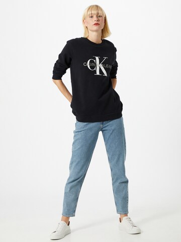 Calvin Klein Jeans Sweatshirt in Schwarz