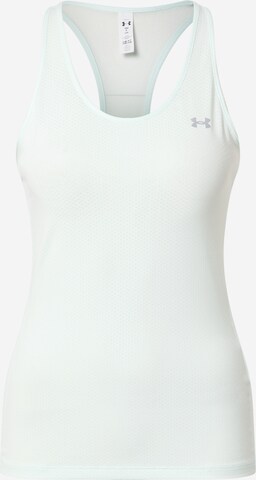 UNDER ARMOUR Sports Top in Blue: front