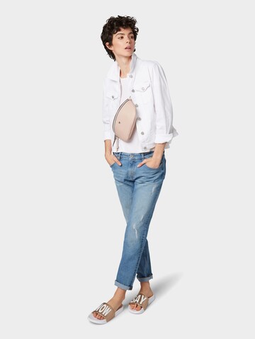 TOM TAILOR DENIM Jacke in Weiß