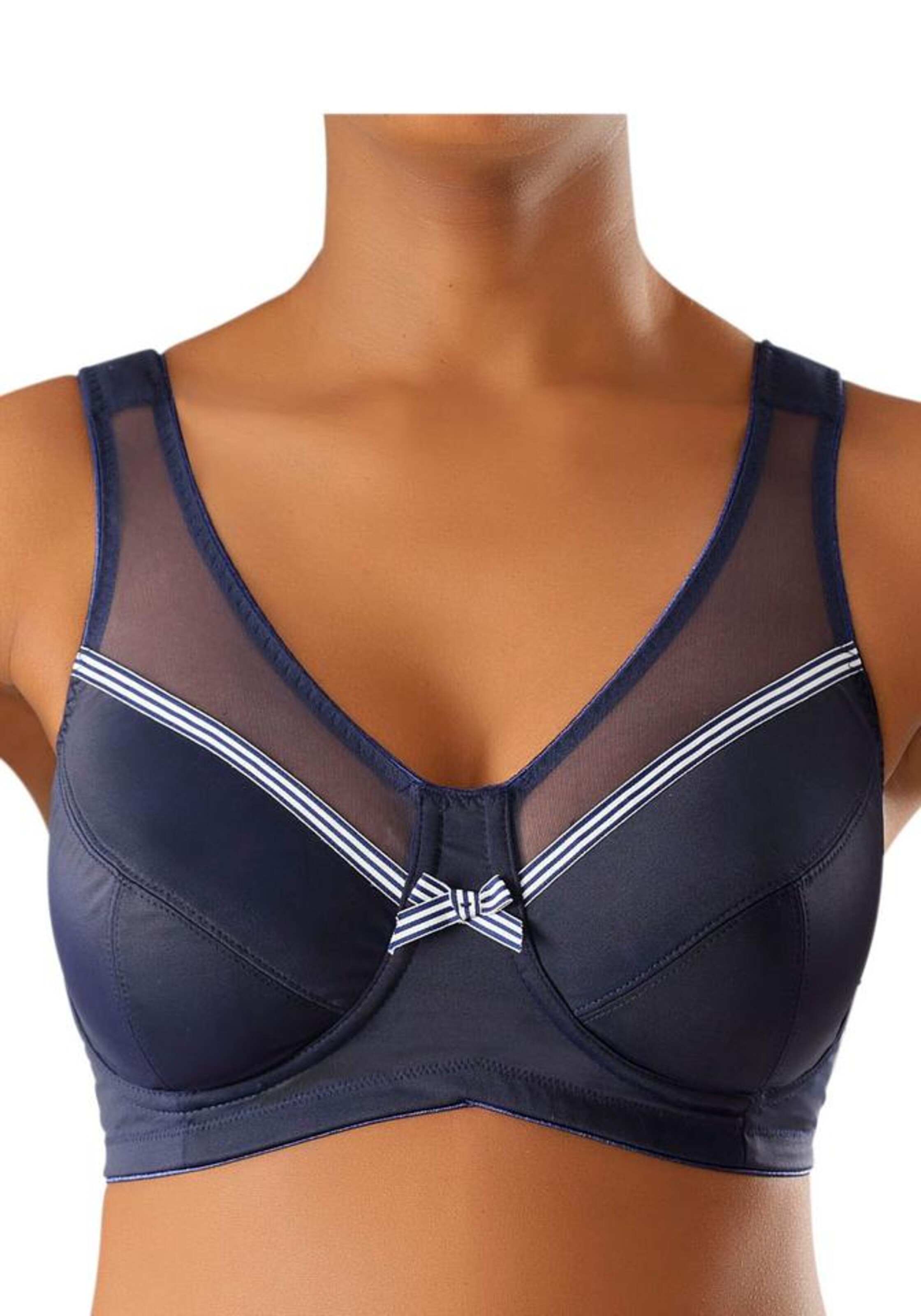 DESSOUS DESSUS T-shirt Bra in Blue: front