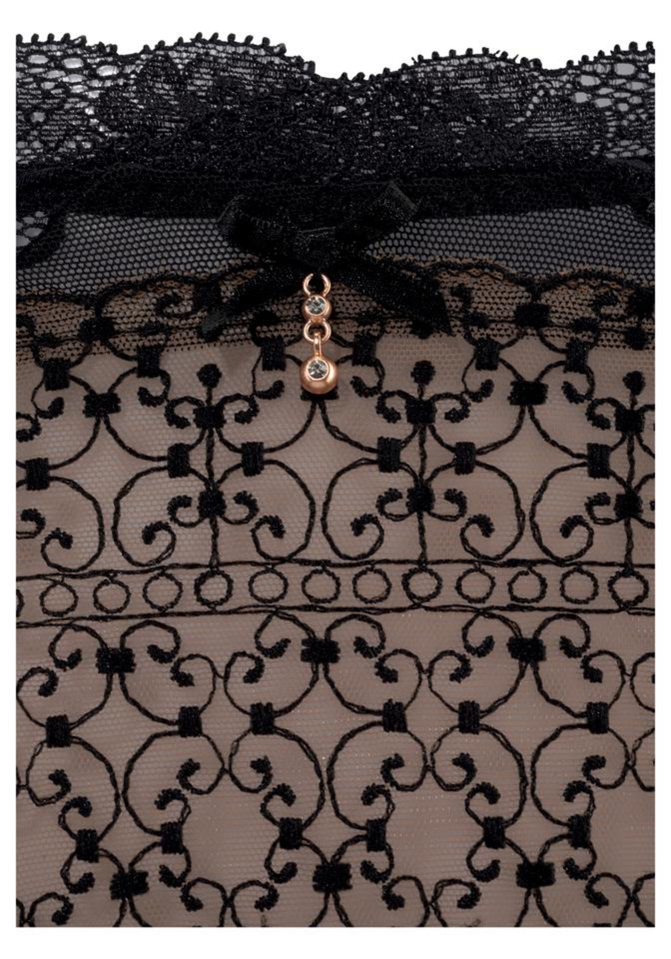 NUANCE Stringit värissä musta