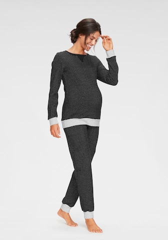 VIVANCE Pajama in Black: front