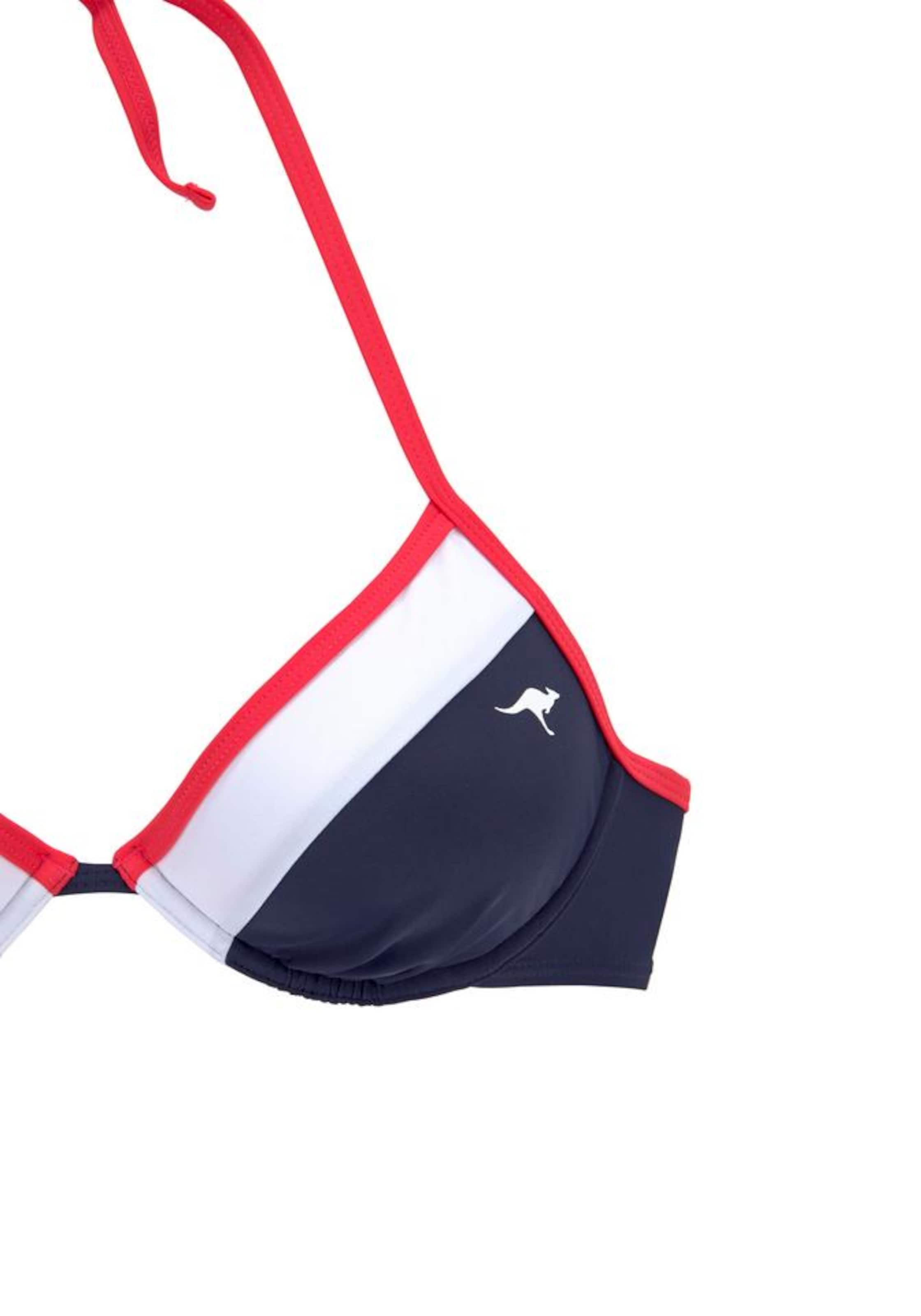 KangaROOS Triangel Bikini i blå