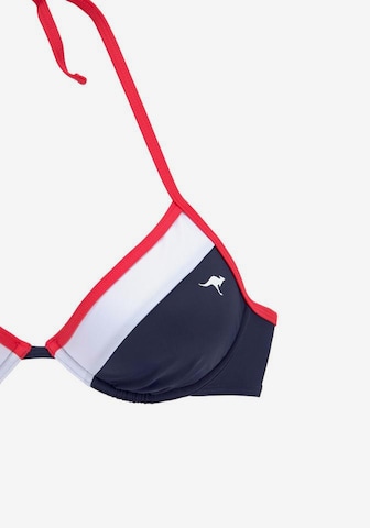 Push-up Bikini di KangaROOS in blu