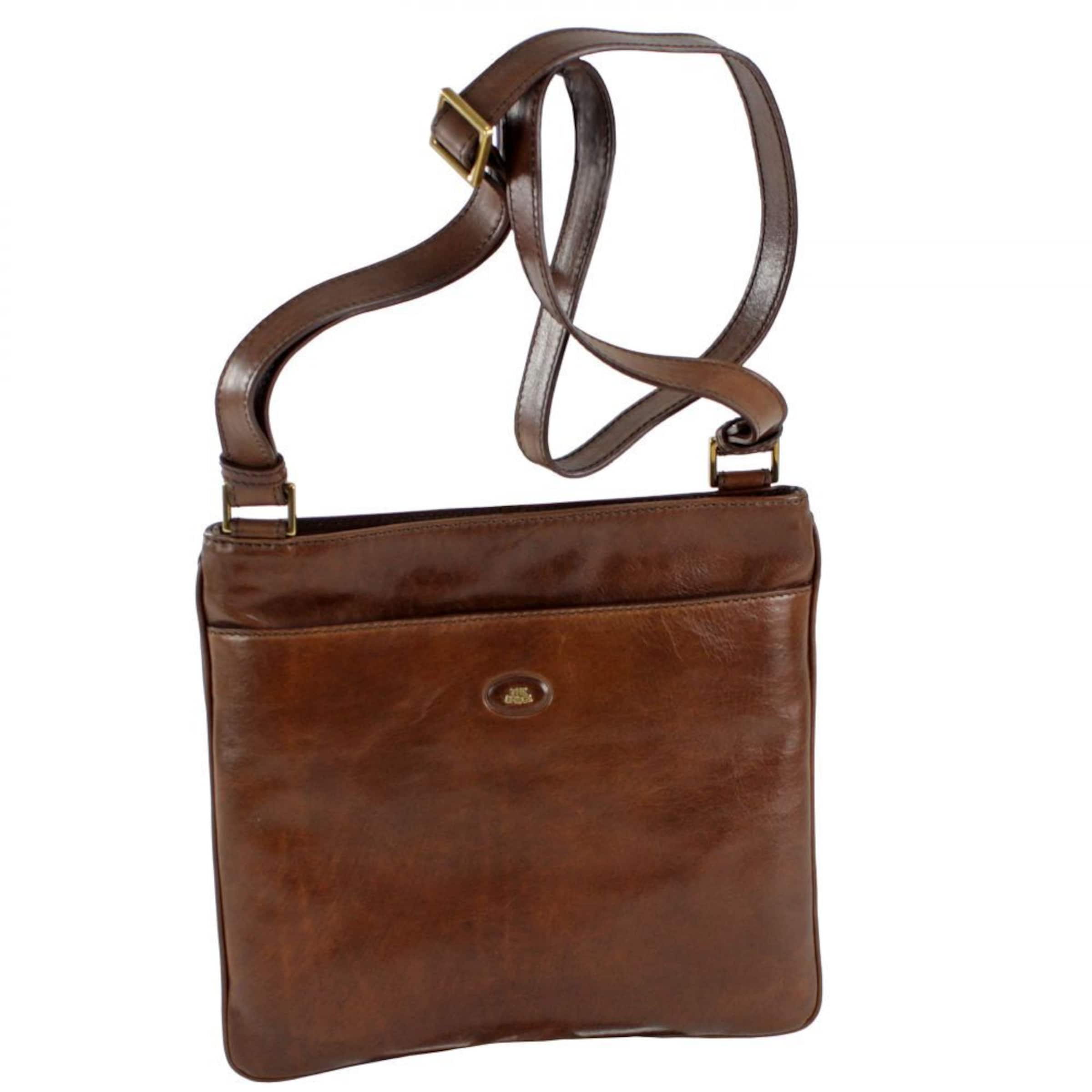 The Bridge - Schoudertas 'Story Uomo' in de kleur Pueblo